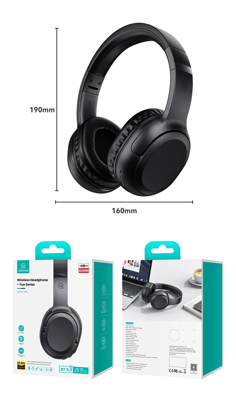 USAMS 40H TWS Wireless Earphones