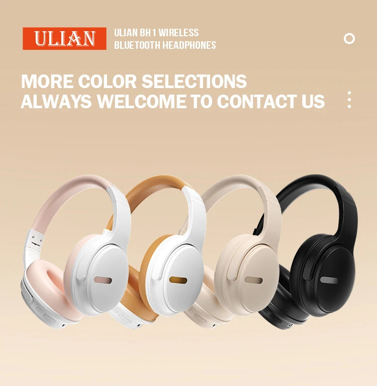 BH1 Foldable Noise Cancelling Headphones
